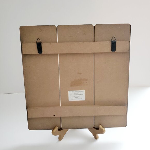 SPRING Decor Sign MDF Wood Sign Planks Florals & LIVE LIFE IN FULL BLOOM Script - Picture 8 of 9